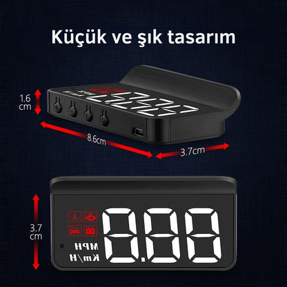 Kadronex™ LED Hologram – Yola Odaklan, Hızın Hep Önünde!