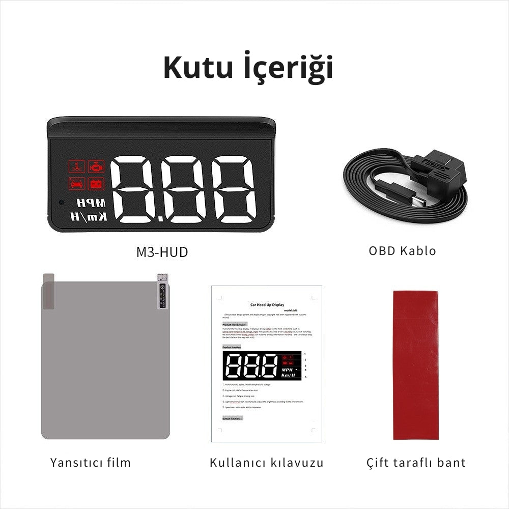 Kadronex™ LED Hologram – Yola Odaklan, Hızın Hep Önünde!